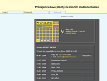 Tablet Screenshot of admin.stadion-rosice.cz